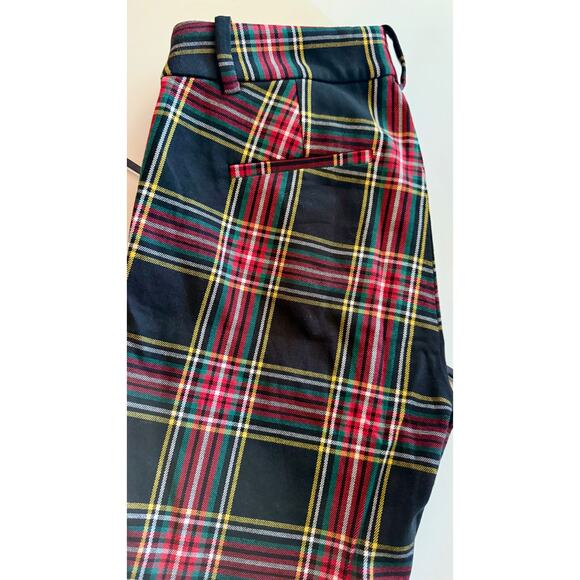 J. Crew Winnie Pant: Plaid Cropped Ankle Pants - Picture 2 of 6